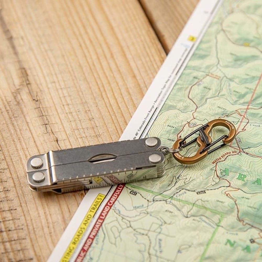 S-Biner MicroLock Aluminum - 2 Pack - Coyote, view: 1