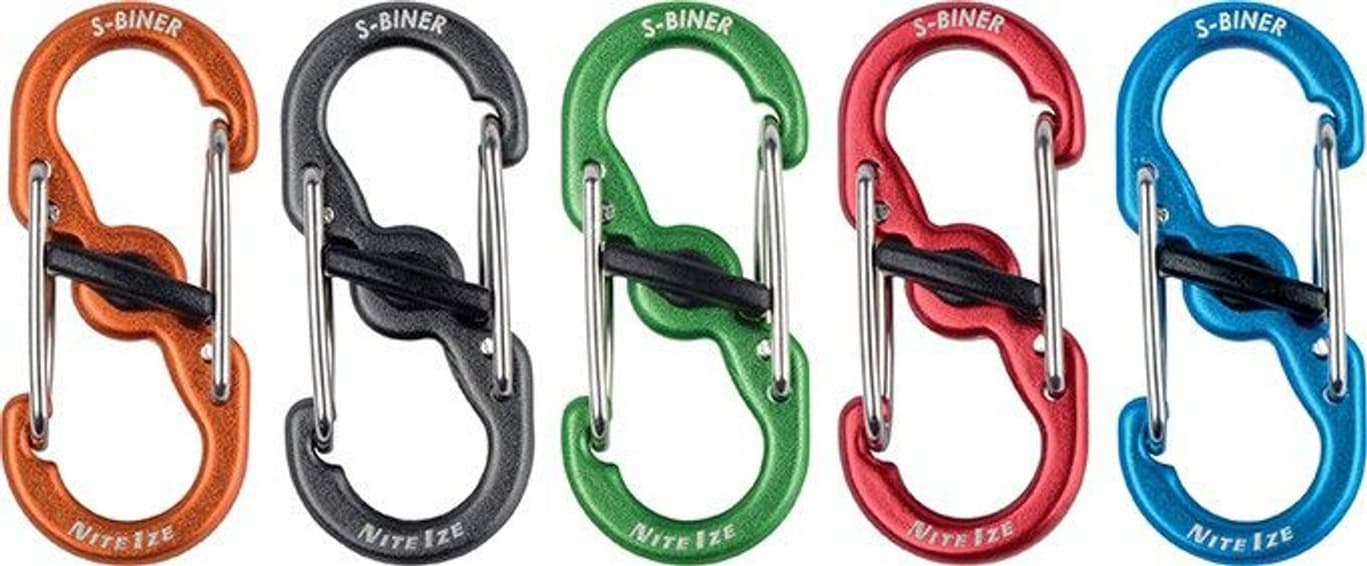 S-Biner MicroLock Aluminum - 5 Pack - Assorted (2020), view: 0