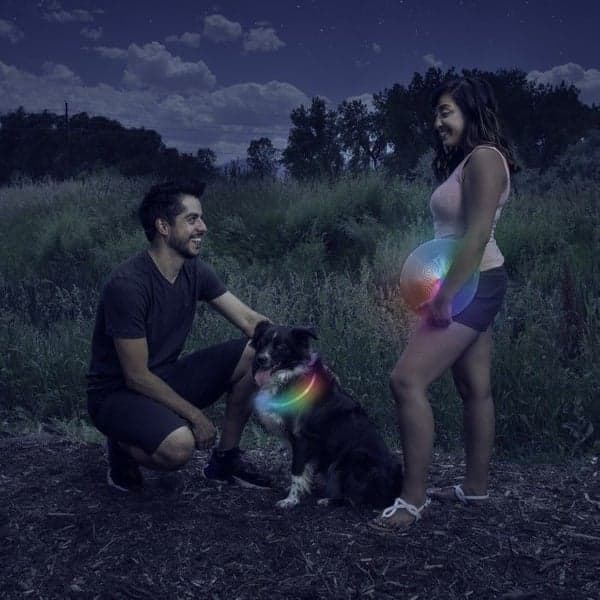 NiteHowl LED Rechargeable Safety Necklace - Disc-O Select, view: 4