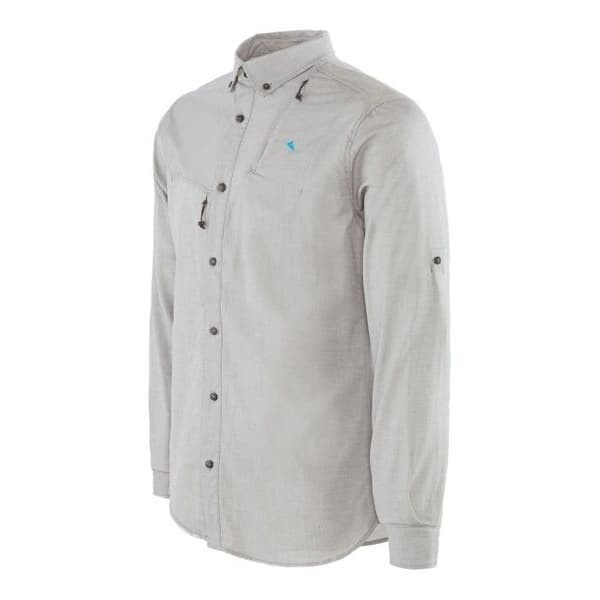 M's Lofn Shirt Grey Melange, view: 2