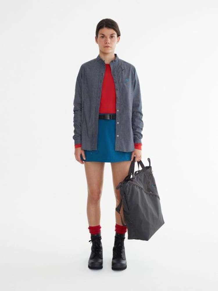 W's Lofn Shirt Storm Blue Melange, view: 6