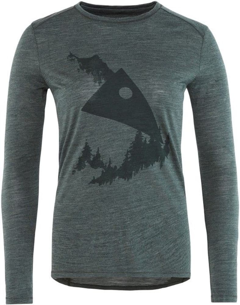 W's Eir Forest L/S Tee Spruce Green, view: 0