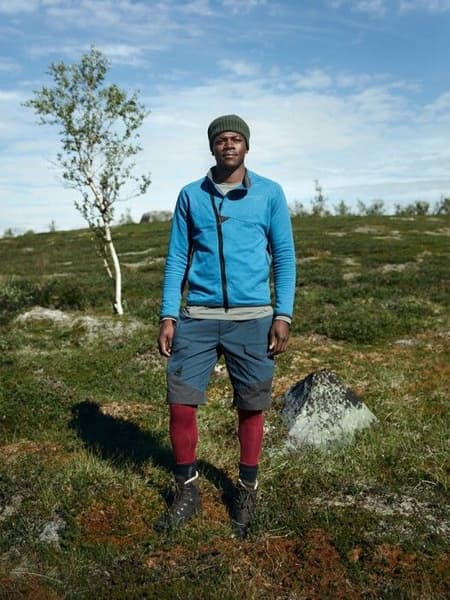 M's Grimner Shorts Midnight Blue-Raven, view: 3