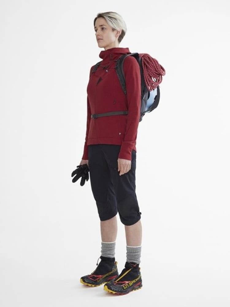 W's Njorun 2.0 Hoodie Burnt Russet, view: 5