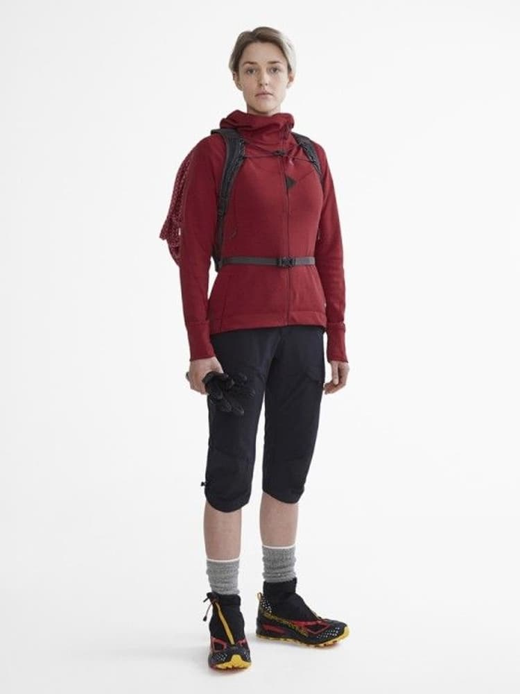 W's Njorun 2.0 Hoodie Burnt Russet, view: 3