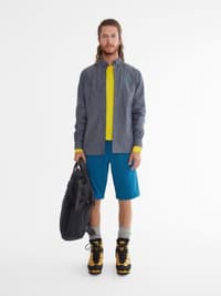 M's Lofn Shirt Storm Blue Melange - view: 3