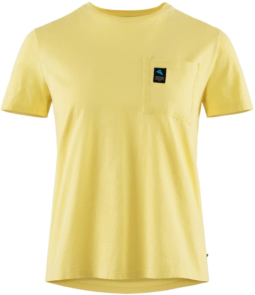 Runa Pocket SS Tee W's Butter Yellow, view: 0