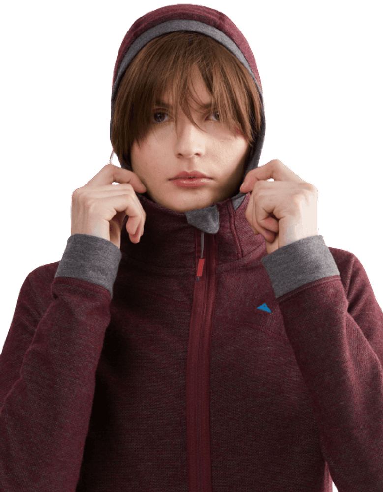 W's Hödur Hooded Zip Black, view: 2