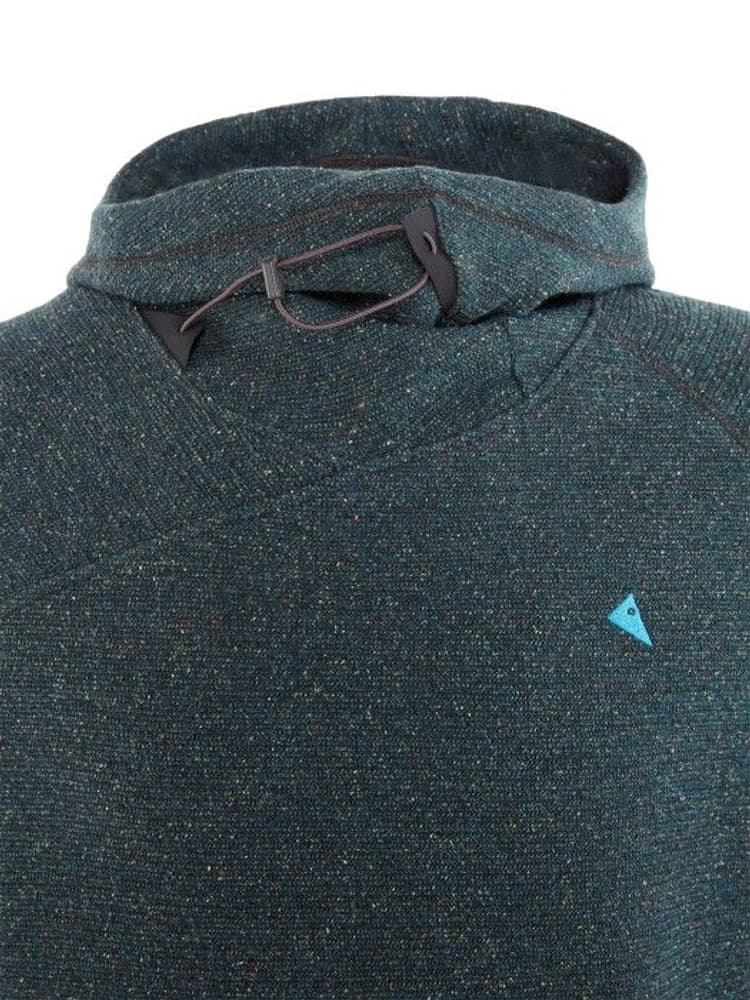 M's Falen Wooly Hoodie Dark Deep Sea, view: 3