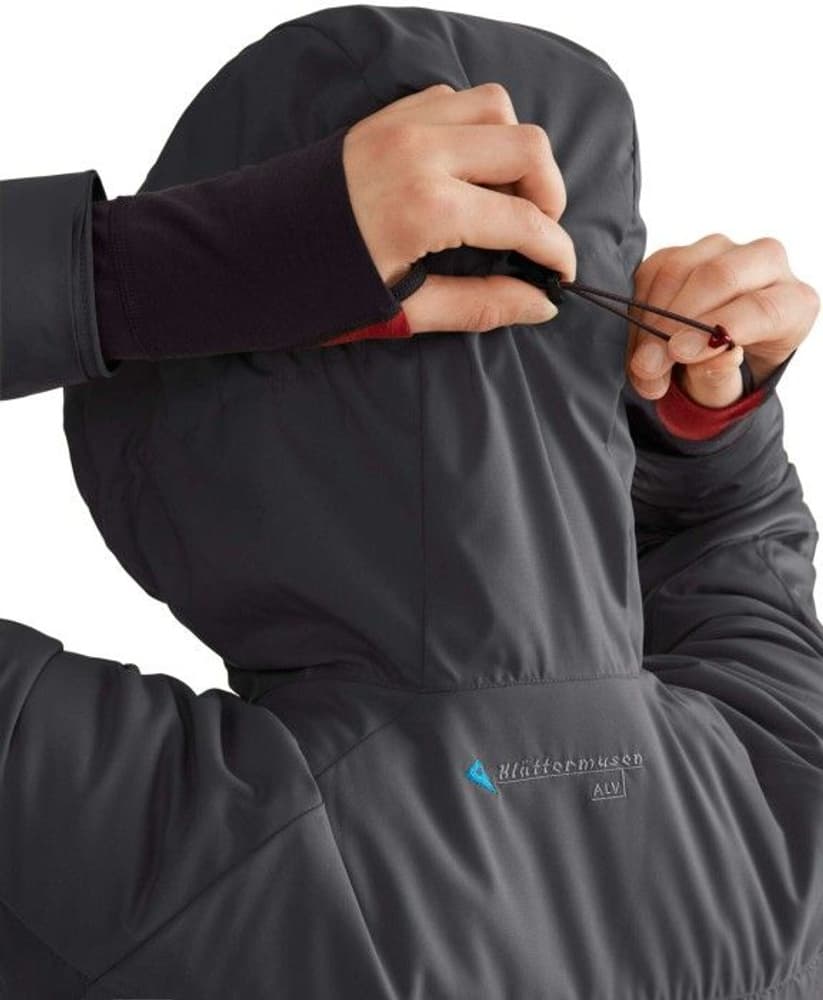 M's Alv Hoodie with Zip Raven, view: 2