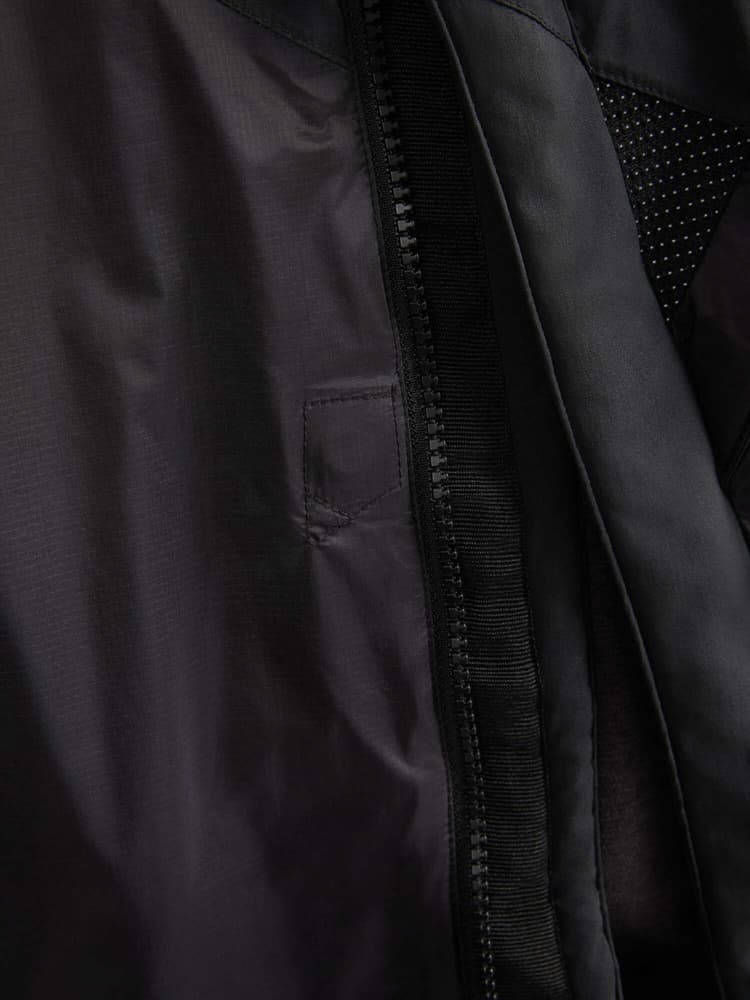 M's Aud Zip Hood Jacket Pitch Black, view: 5