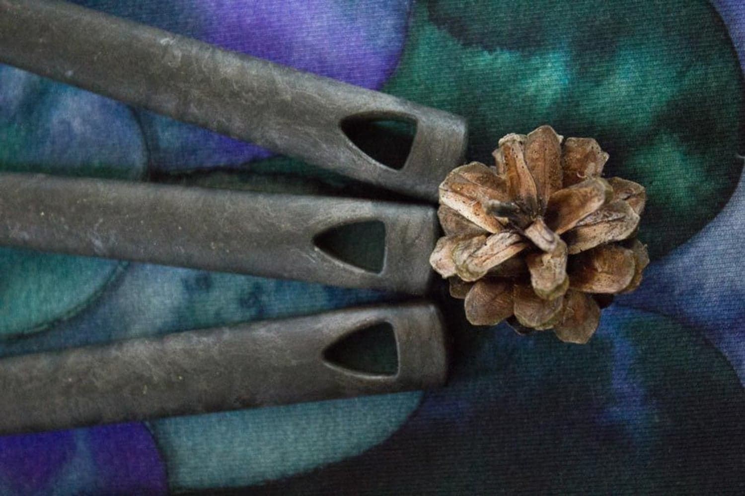 Cutlery 4 delar Svart, view: 1