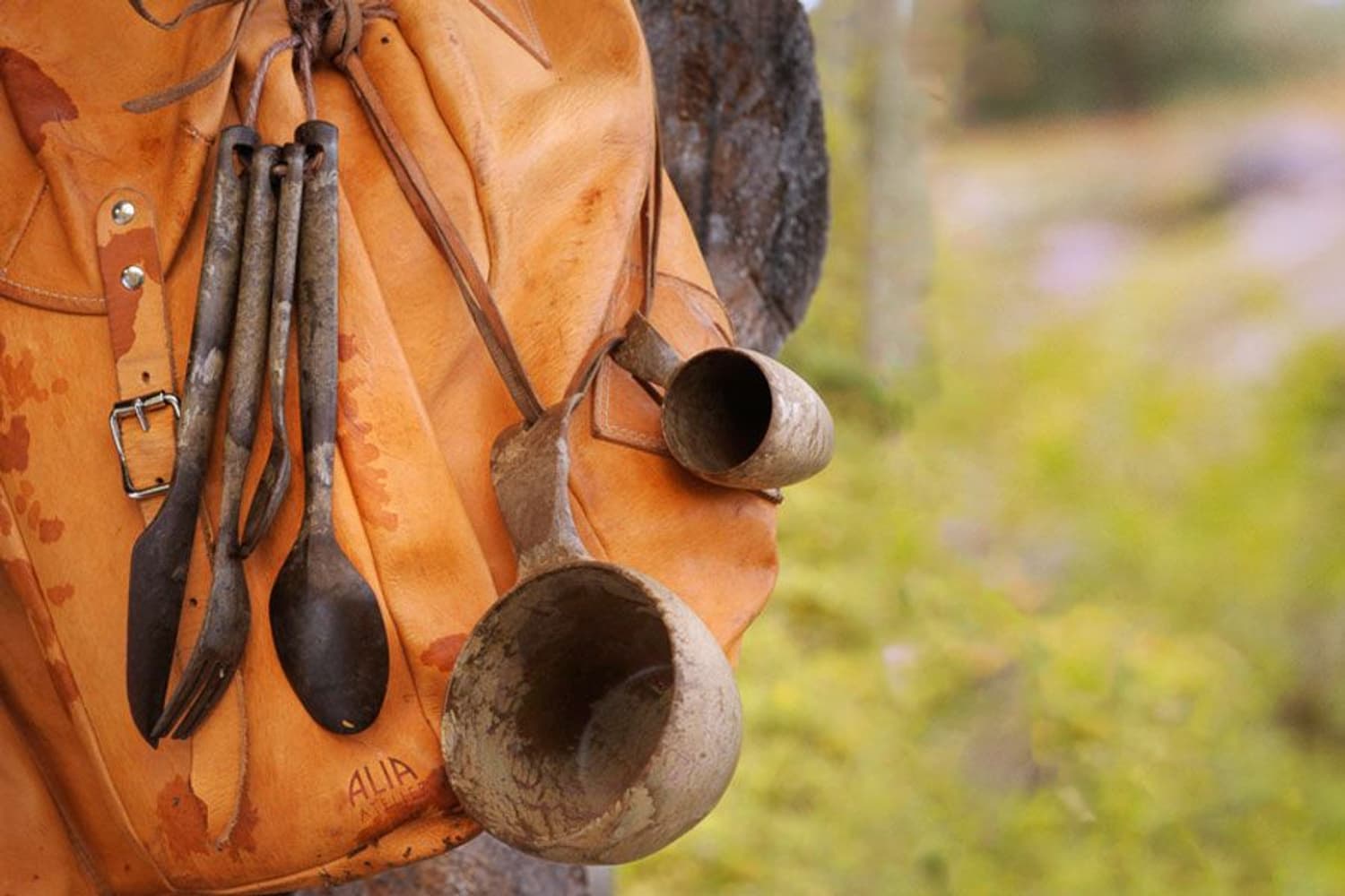 Cutlery 4 delar Grön, view: 2