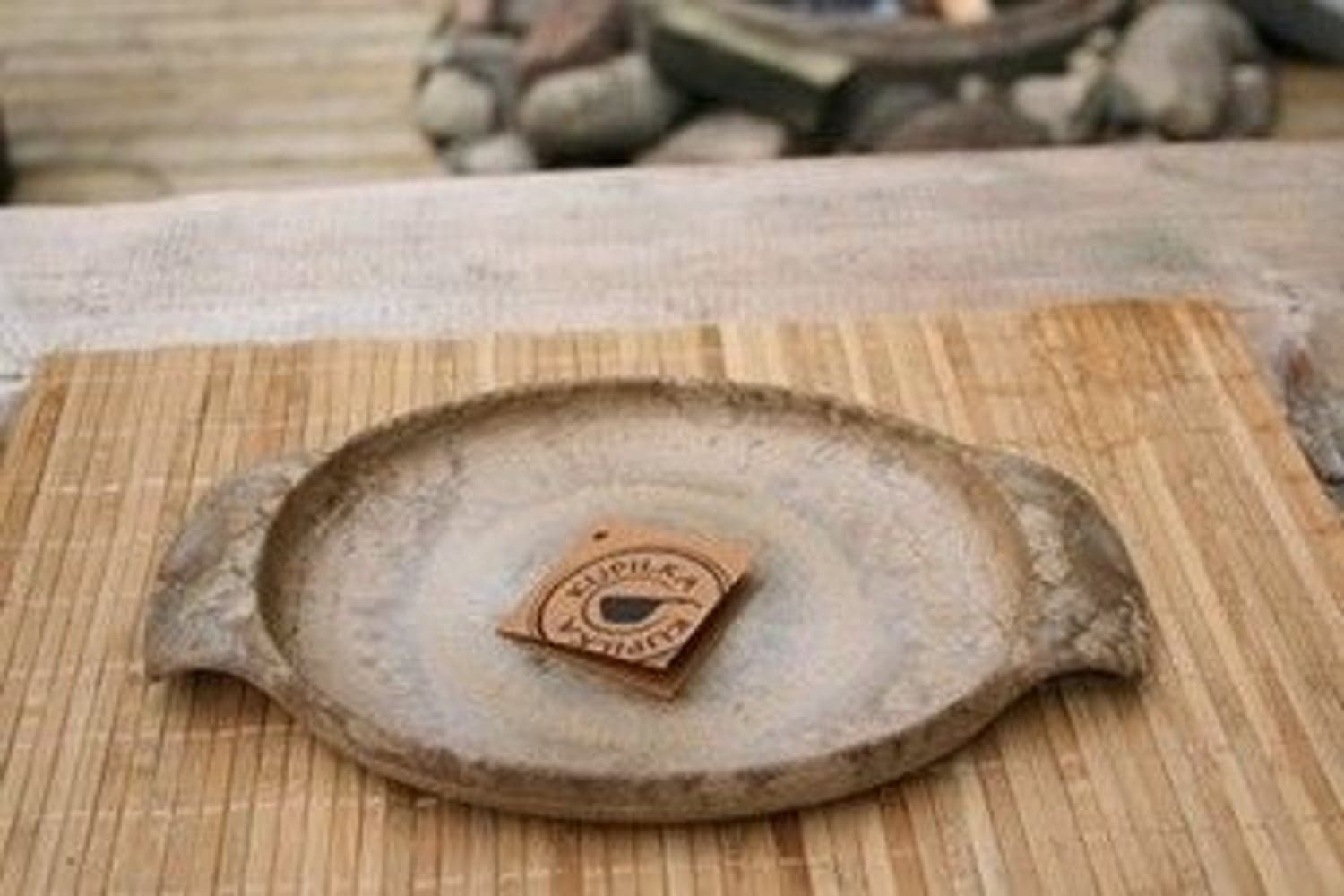 44 cl Röd Serveringsfat/Tallrik, view: 3