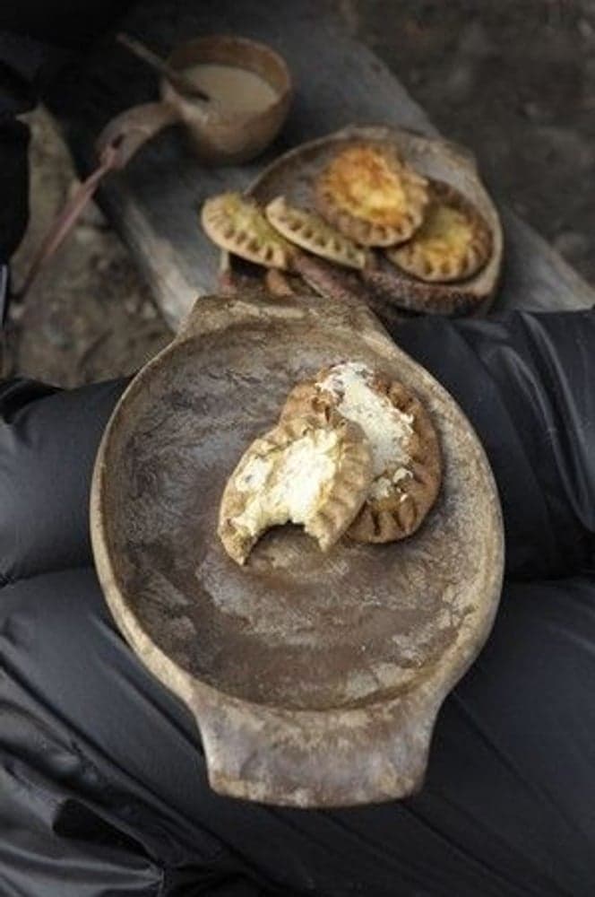 44 cl Röd Serveringsfat/Tallrik, view: 2