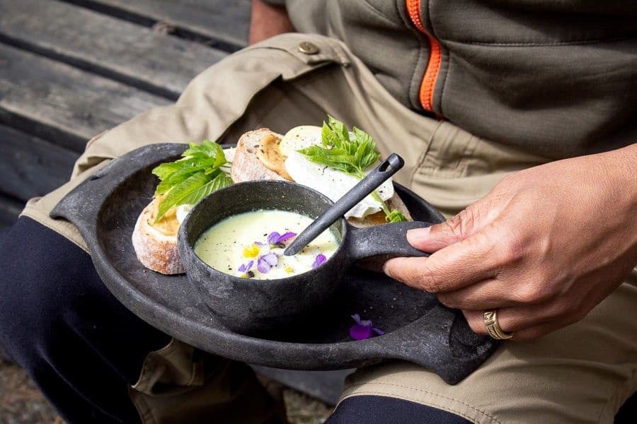 44 cl Svart Serveringsfat/Tallrik, view: 1