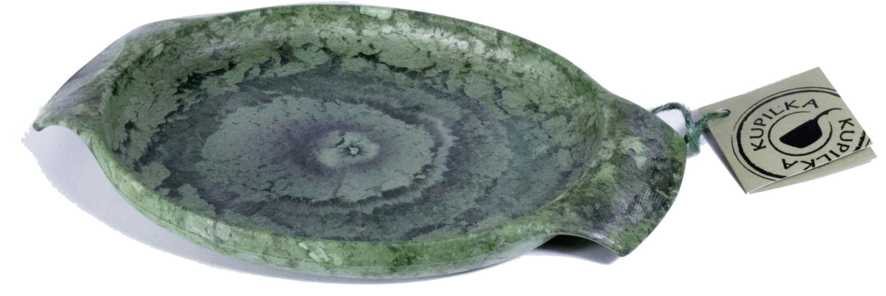 44 cl Grön Serveringsfat/Tallrik, view: 0