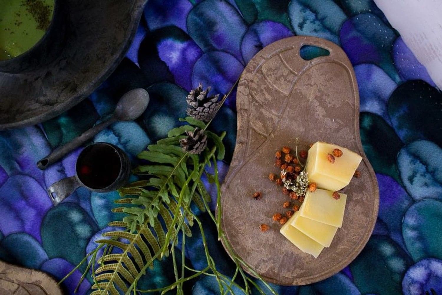 Kaarna S Brun Skärbräda & Serveringsbricka, view: 2