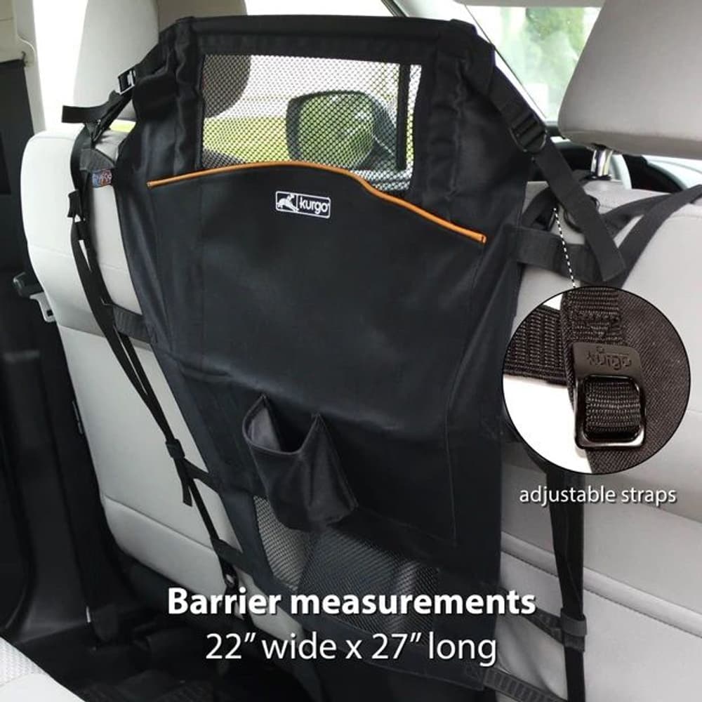 Backseat Barrier Black, view: 2