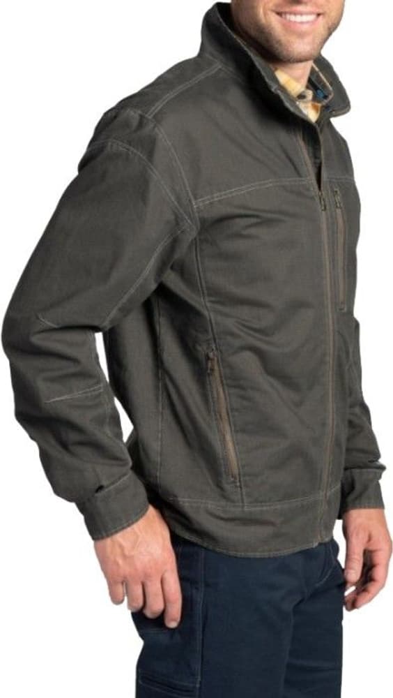 M's Burr Jacket Gun Metal, view: 2