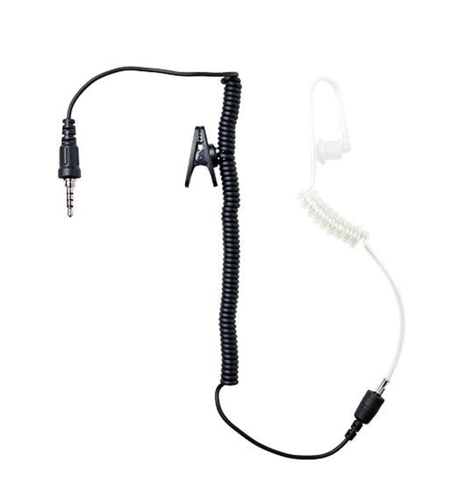 6100 Öronmussla Security 3,5 mm rak, view: 0