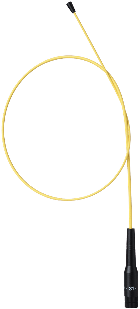 3152 Skogsantenn Memory Long Range Gul 31Mhz, SMA-Hane, view: 1