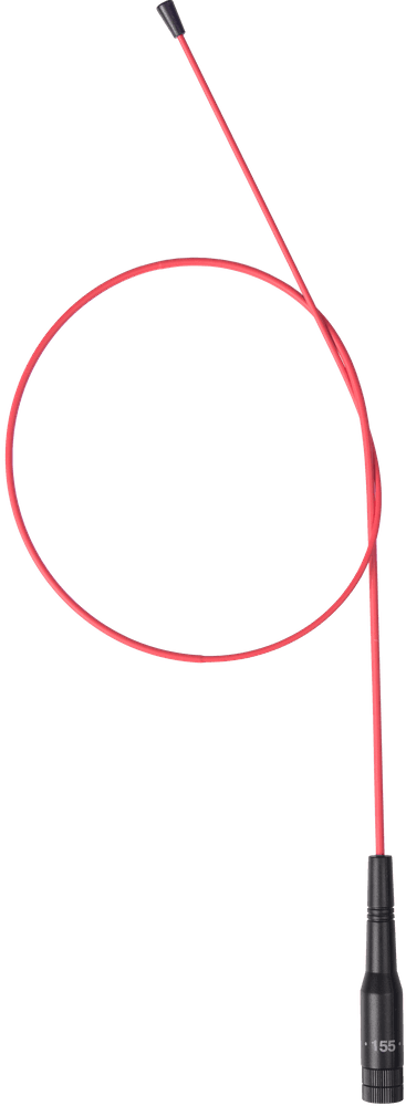 3165 Skogsantenn Memory Long Range Röd 155Mhz, SMA-Hane, view: 1