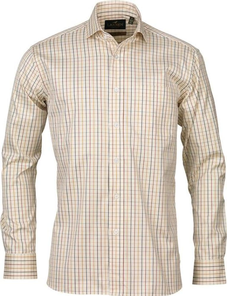 Lucien Shirt Bordeaux/Navy/Gorse, view: 0