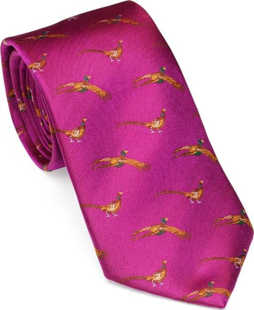 Fly-By Pheasant Tie Pink, view: 0