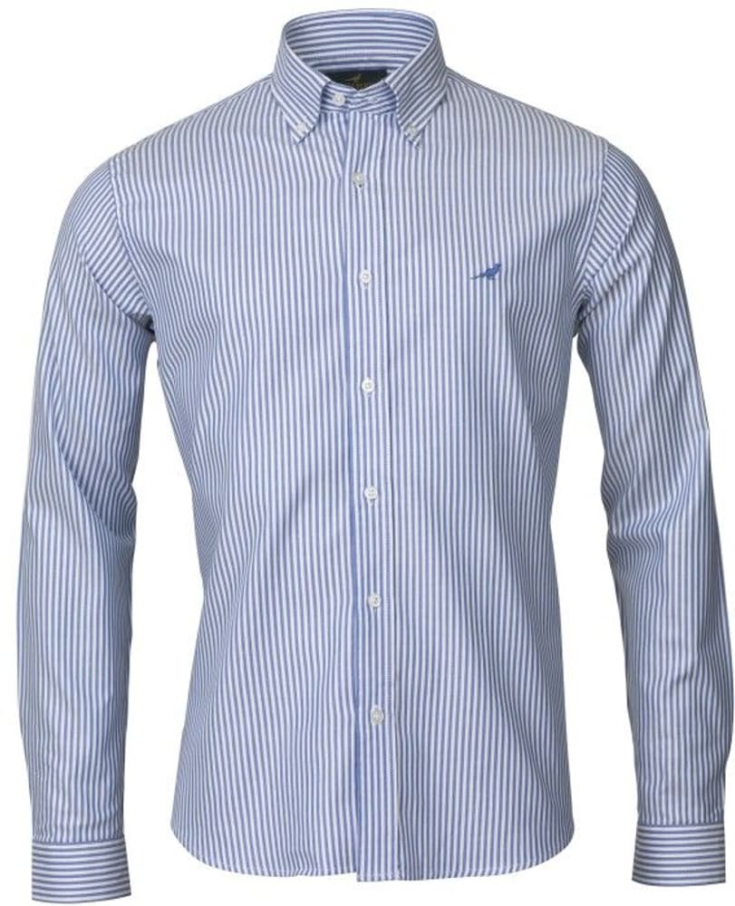 Eton Stripes Shirt Navy, view: 0