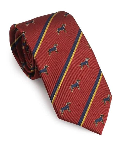 Regimental Stripe Tie Dog, view: 0