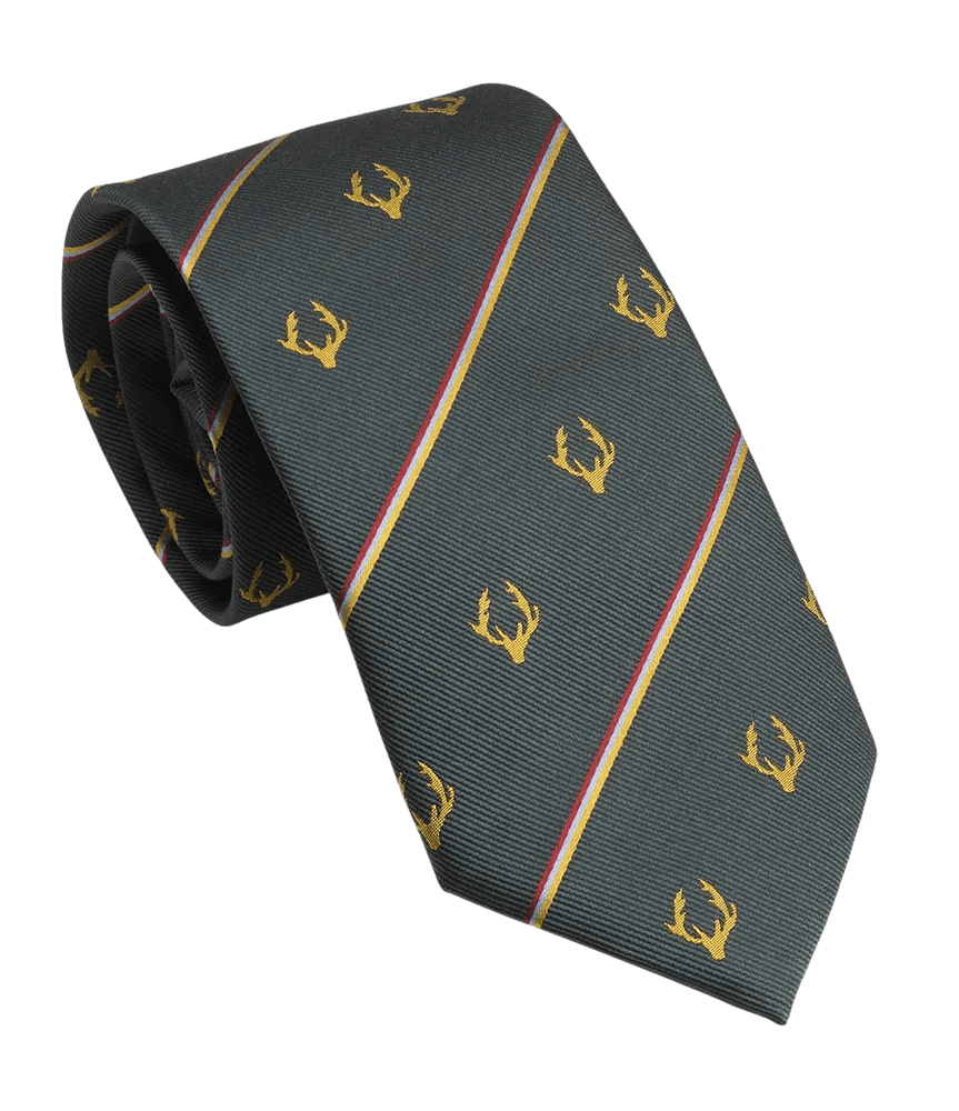 Regimental Stripe Tie Deer, view: 0