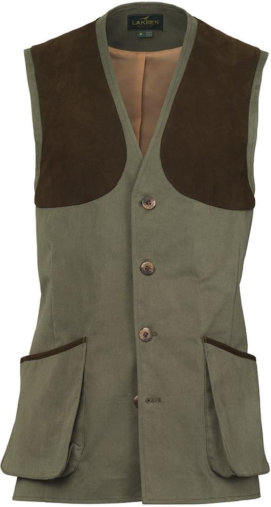 Lumley Leith Shooting Vest Olive, view: 0