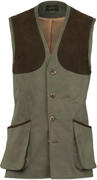 Lumley Leith Shooting Vest Olive, view: 0