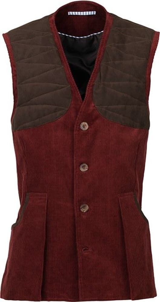 Kensington Bowcombe Shooting Vest Rosewood, view: 0