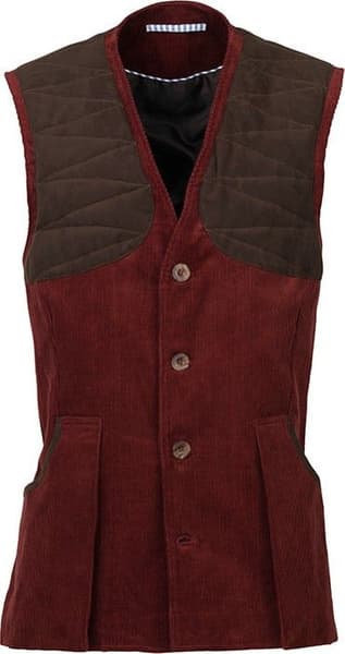 Kensington Bowcombe Shooting Vest Rosewood, view: 0