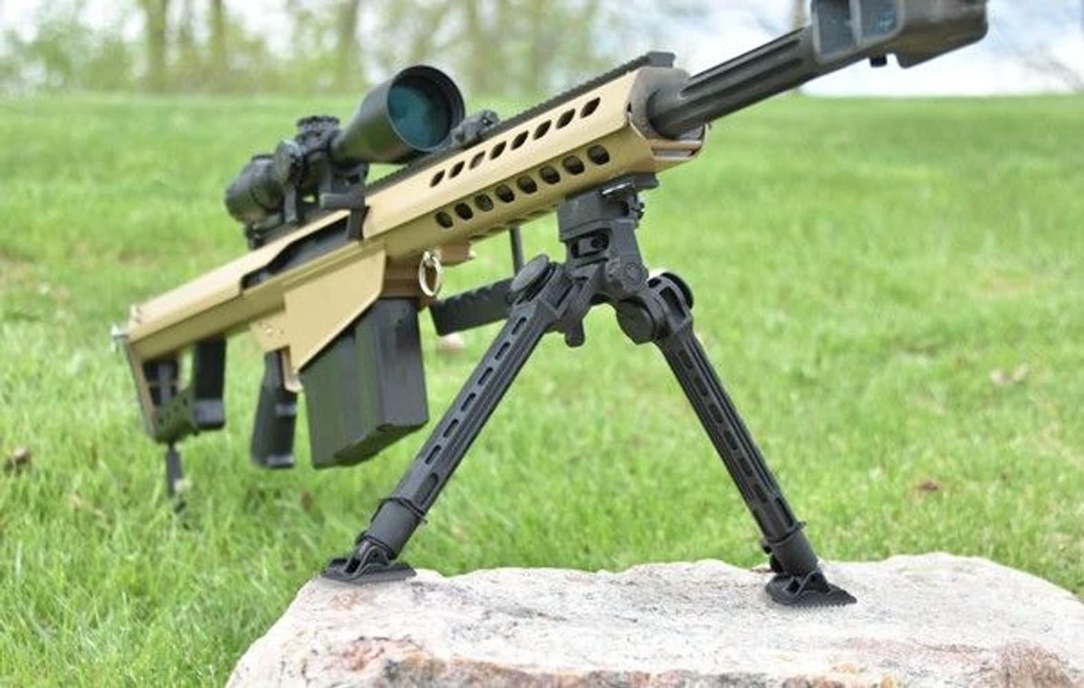 Big Bore Full Stability Bipod, Center Height 23-35 cm, view: 3