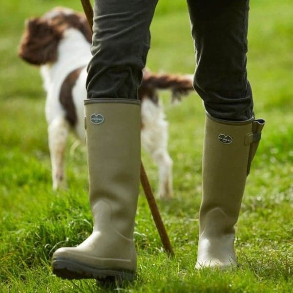 M's Vierzonord Neoprene Lined Boot Green, view: 2