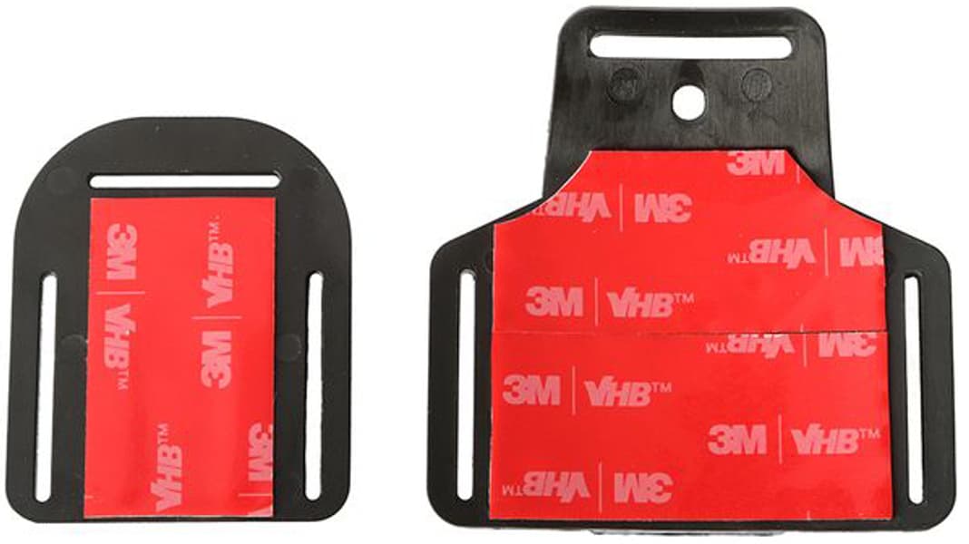 LedX Lamp and battery mount with adhesive tape LX-mount, view: 1