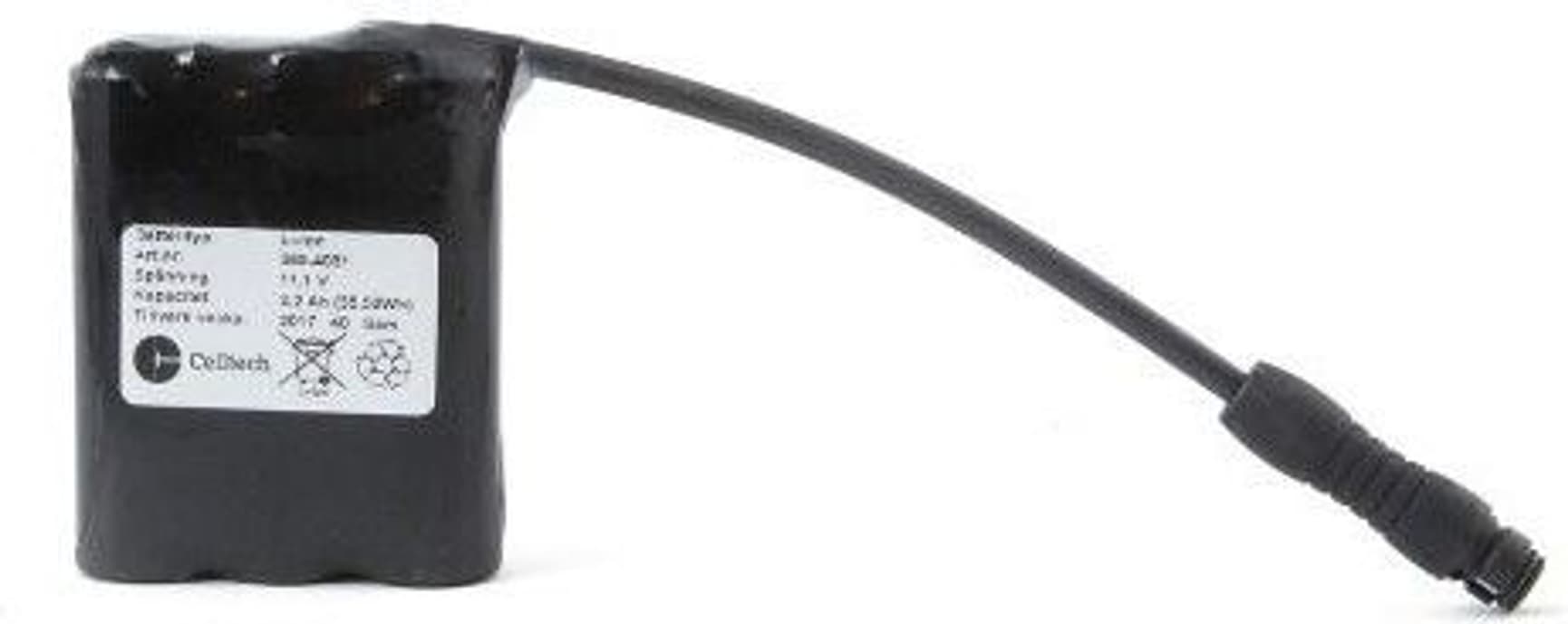 LedX Kaa 2000 Wide + Lampfäste för Hjälm och Litet Batteri, view: 4