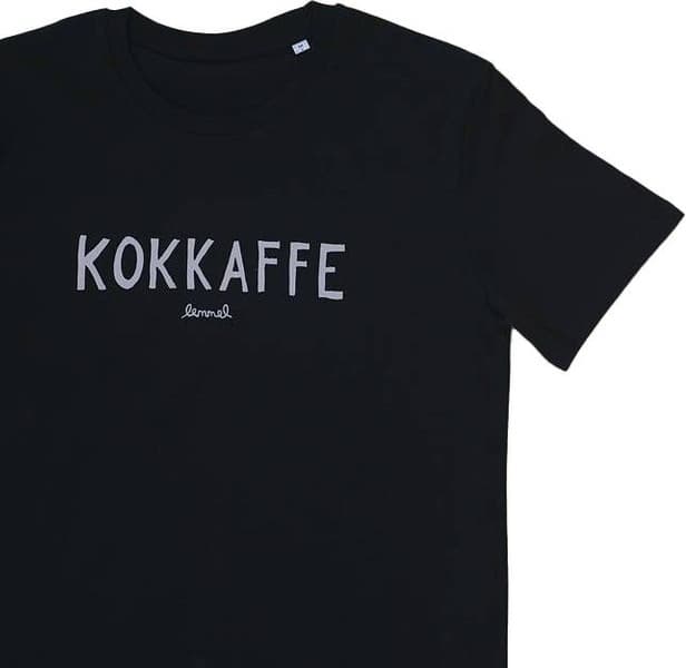 T-shirt Kokkaffe Svart, view: 0