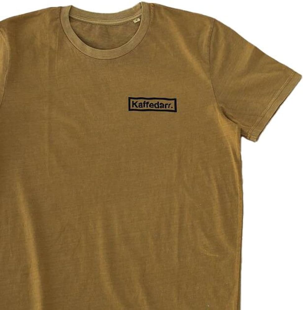 T-shirt Kaffedarr Vintage Gul, view: 0