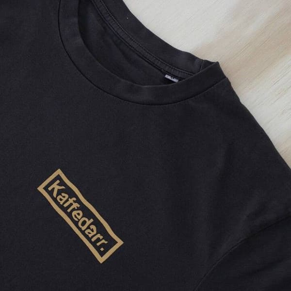 T-shirt Kaffedarr Vintage Svart, view: 1