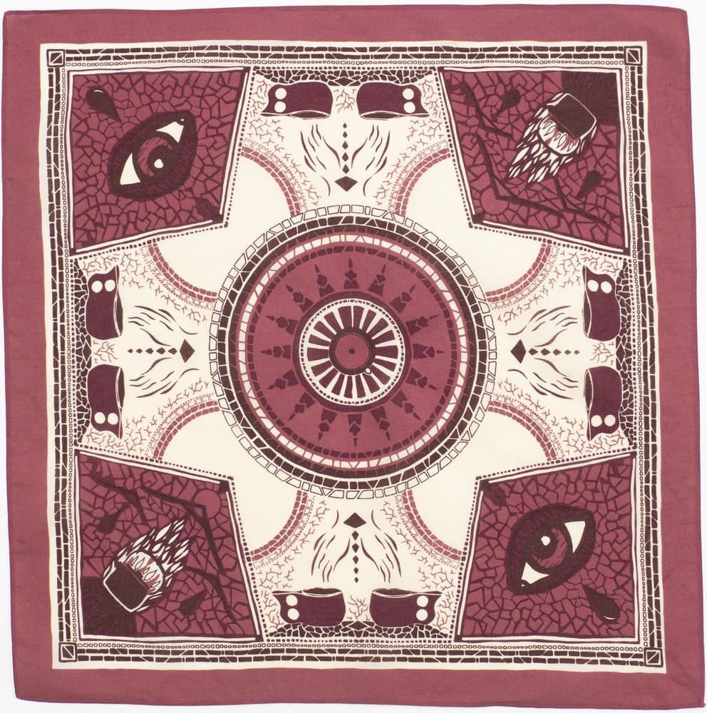 Scarf Bandana & Duk Storebror Röd, view: 0