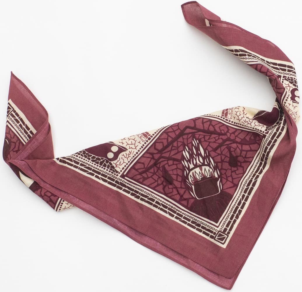 Scarf Bandana & Duk Storebror Röd, view: 1