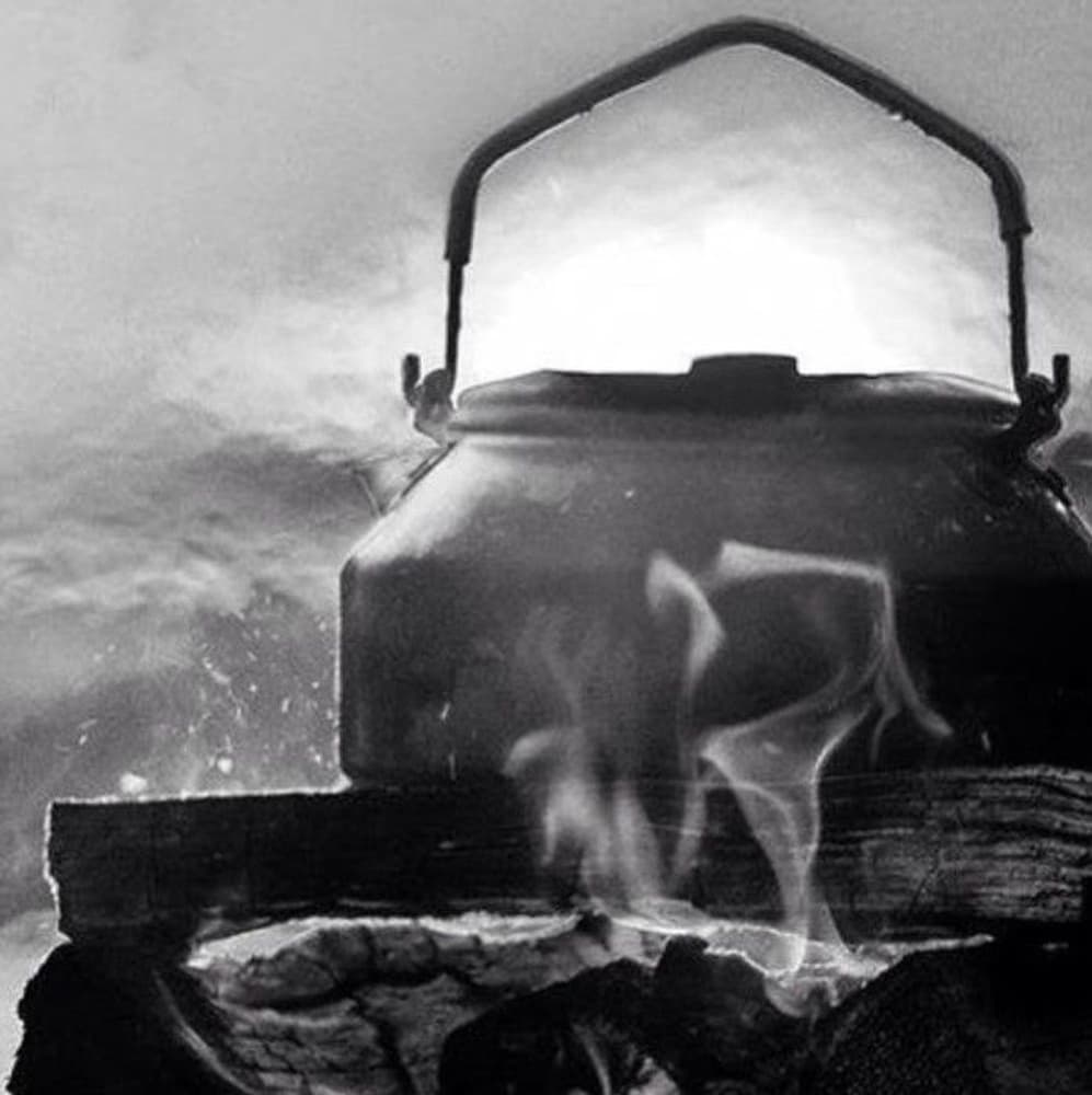 Kaffepanna med Läderfodral Cognac, view: 5