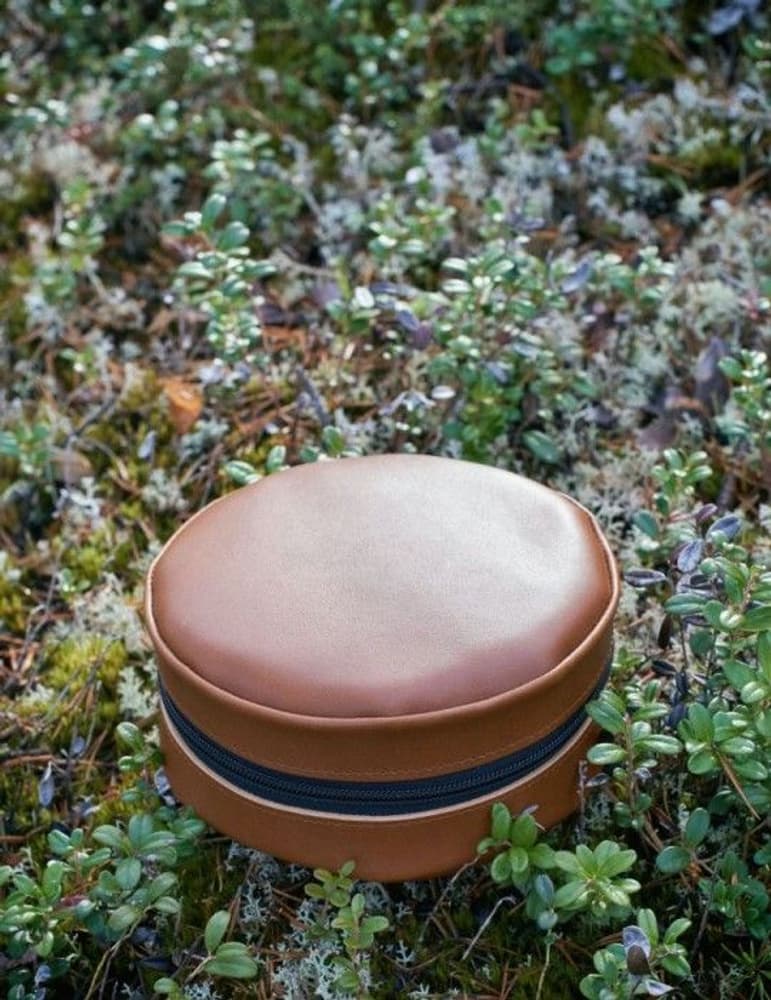 Kaffepanna med Läderfodral Cognac, view: 6