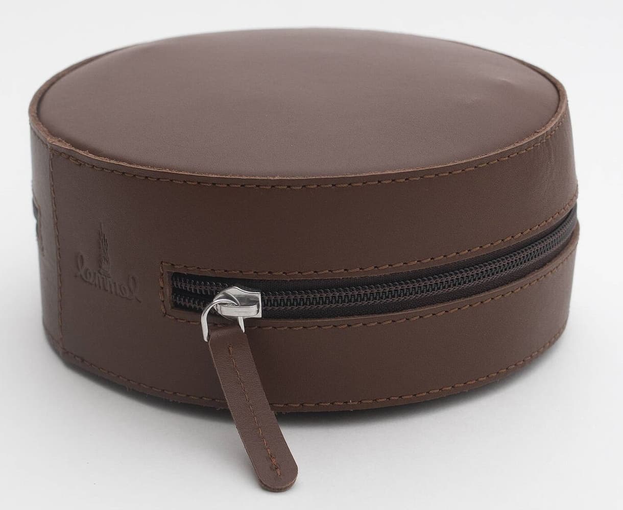 Kaffepanna med Läderfodral Cognac, view: 2