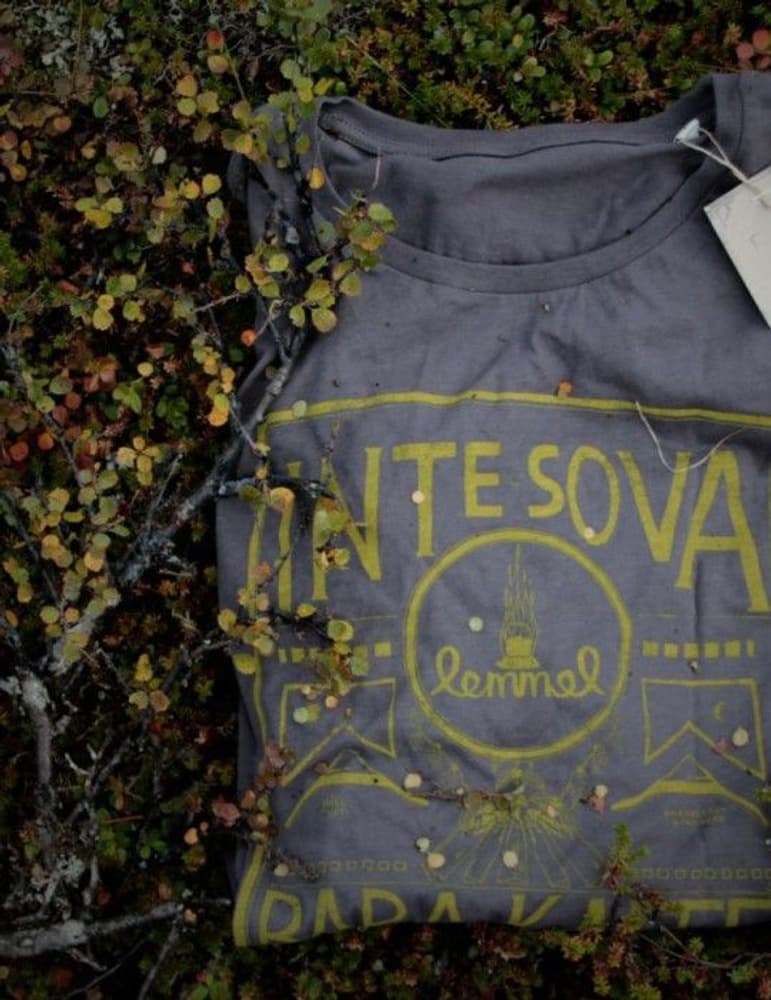 T-shirt Inte sova bara kaffe Anthracite, view: 2