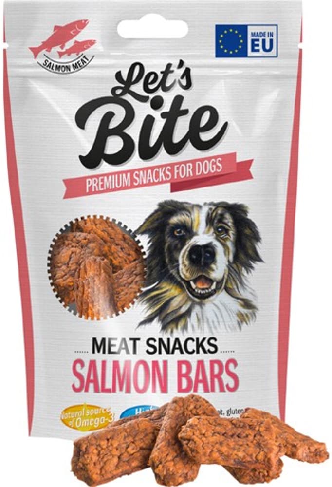 Meat Snacks Salmon Bars 80 g, view: 0